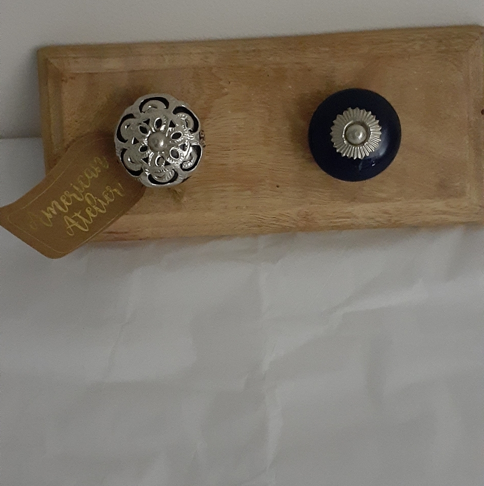$$SOLD$$American Atelier Wall Hook 2 knob